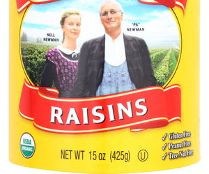 Newman's Own: Organic California Raisins, 15 Oz