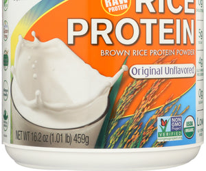Growing Naturals: Organic Raw Rice Protein Original, 16.2 Oz