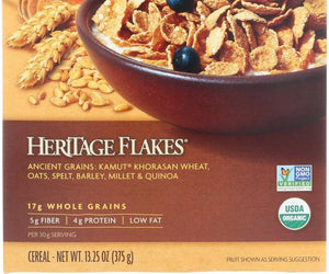 Natures Path: Organic Heritage Flakes Cereal Whole Grain, 13.25 Oz - RubertOrganics