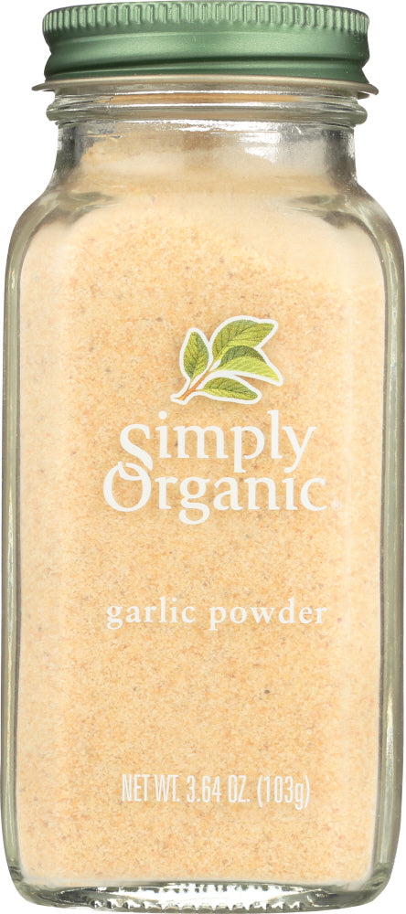 Simply Organic: Garlic Powder, 3.64 Oz