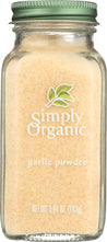 Simply Organic: Garlic Powder, 3.64 Oz