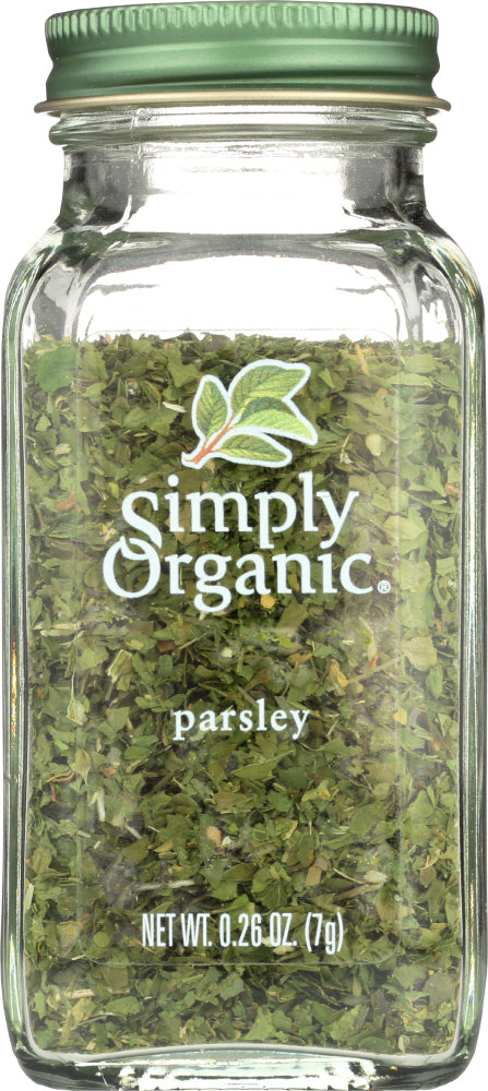 Simply Organic: Parsley Flakes Cut & Sifted, 0.26 Oz