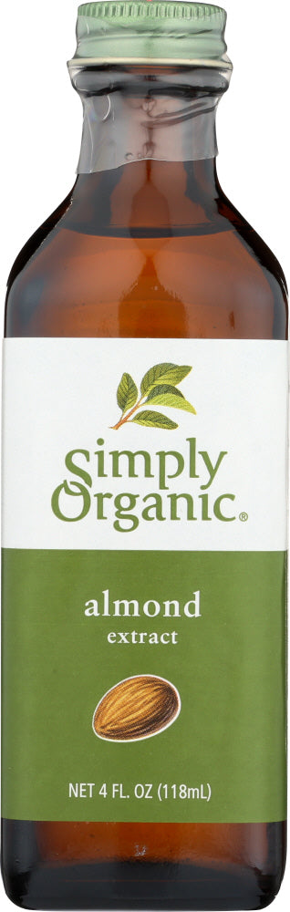 Simply Organic: Extract Almond Organic, 4 Fl Oz