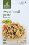 Simply Organic: Sweet Basil Pesto Sauce Mix, .53 Oz