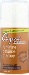Organic Excellence: Feminine Balance Therapy Progesterone Cream, 3 Oz - RubertOrganics