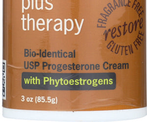 Organic Excellence: Progesterone With Phytoestrogens Cream, 3 Oz