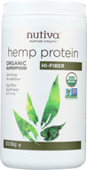 Nutiva: Organic Superfood Hemp Protein Hi-fiber, 16 Oz