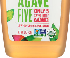 Madhava: Organic Agave Five, 16 Oz