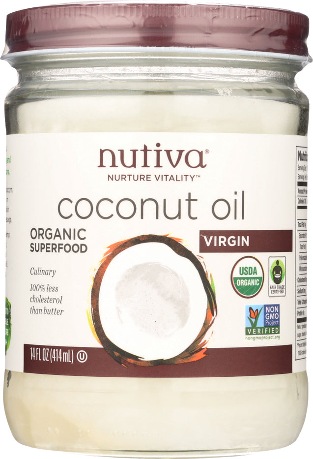 Nutiva: Organic Superfood Extra Virgin Coconut Oil, 14 Oz