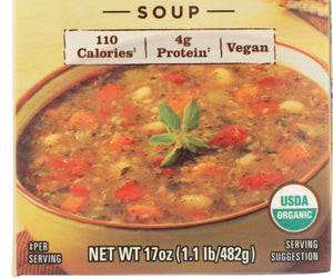 Pacific Foods: Organic Soup Vegetable Quinoa, 17 Oz