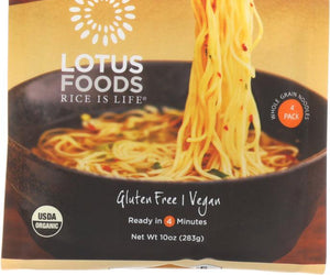 Lotus Foods: Organic Rice Ramen Noodles Millet & Brown, 10 Oz - RubertOrganics