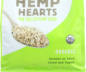 Manitoba Harvest: Hemp Hearts Raw Shelled Hemp Seed Certified Organic, 5 Lb