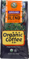 Organic Coffee Co.: Ground Coffee Breakfast Blend, 12 Oz
