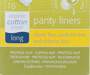 Natracare: Long Panty Liners, 16 Pcs - RubertOrganics