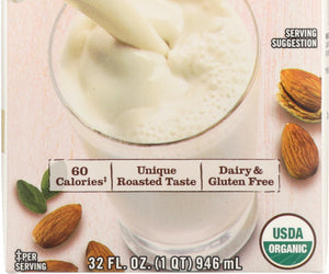 Pacific Foods: Organic Almond Non-dairy Beverage Original, 32 Oz