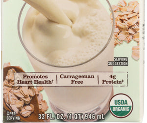 Pacific Foods: Organic Oat Dairy Free Original Beverage, 32 Oz