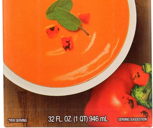 Pacific Foods: Organic Roasted Red Pepper And Tomato Soup, 32 Oz