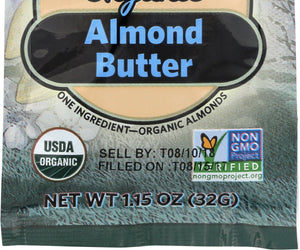 Once Again: Creamy Almond Butter Organic Squeeze Pack, 1.15 Oz