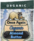Once Again: Creamy Almond Butter Organic Squeeze Pack, 1.15 Oz