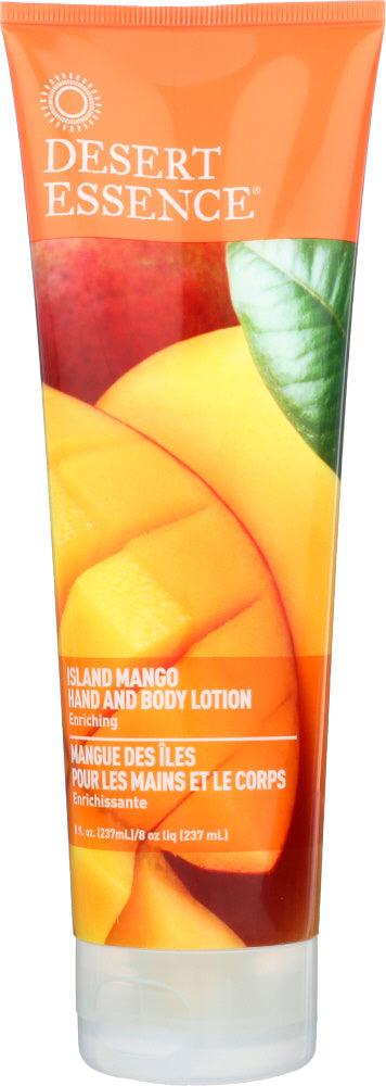 Dessert Essence: Hand And Body Lotion Island Mango, 8 Oz - RubertOrganics