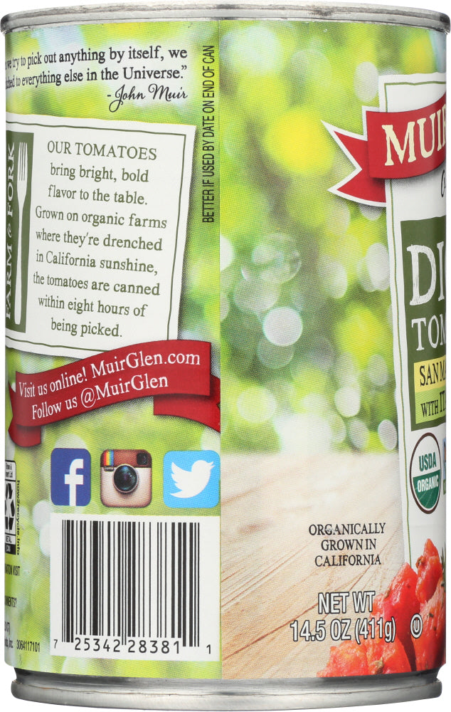 Muir Glen: Organic Diced Tomatoes With Italian Herbs, 14.5 Oz