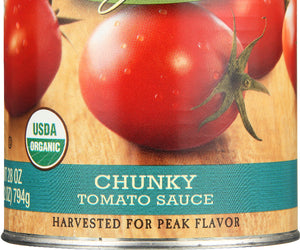 Muir Glen: Organic Chunky Tomato Sauce, 28 Oz