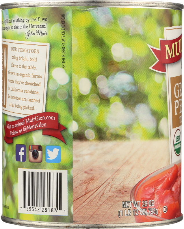 Muir Glen: Organic Ground Peeled Tomatoes, 28 Oz