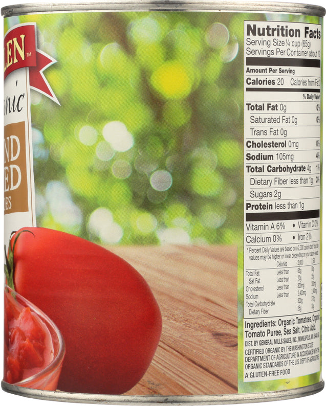 Muir Glen: Organic Ground Peeled Tomatoes, 28 Oz