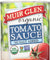 Muir Glen: Organic Tomato Sauce No Salt Added, 15 Oz