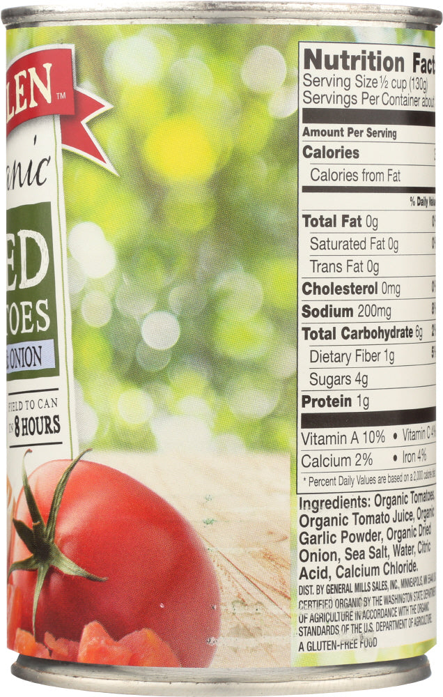 Muir Glen: Organic Diced Tomatoes With Garlic And Onion, 14.5 Oz