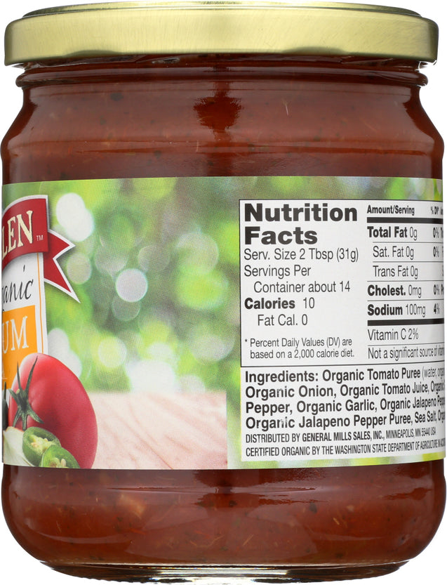 Muir Glen: Organic Medium Salsa, 16 Oz