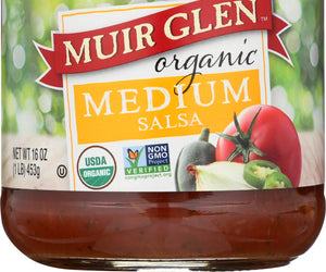 Muir Glen: Organic Medium Salsa, 16 Oz