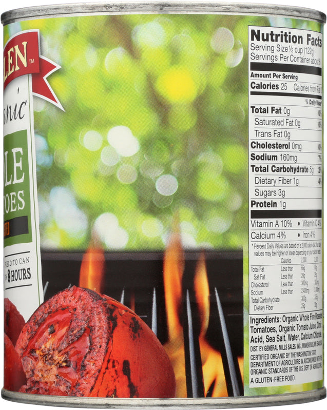 Muir Glen: Organic Whole Tomatoes Fire Roasted, 28 Oz