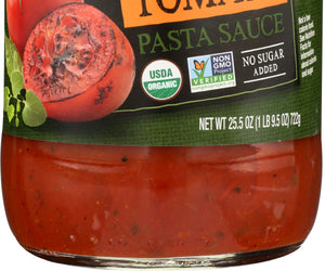 Muir Glen: Organic Pasta Sauce Fire Roasted Tomato, 25.5 Oz