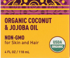 Desert Essence: Organic Coconut And Jojoba Oil, 4 Oz