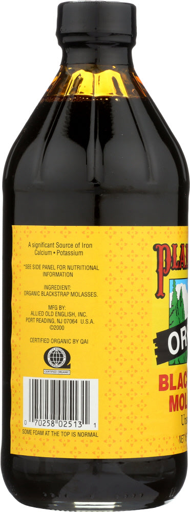 Plantation: Organic Blackstrap Molasses, 15 Oz