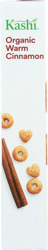 Kashi: Organic Heart To Heart Warm Cinnamon Oat Cereal, 12 Oz - RubertOrganics