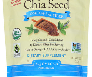 Spectrum Essentials: Ground Chia Seed Omega-3 & Fiber, 10 Oz