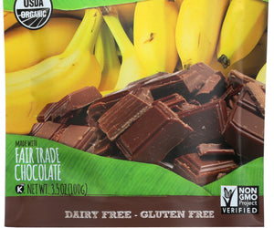Barnana: Organic Chocolate Chewy Banana Bites, 3.5 Oz