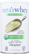 Tera's Whey: Organic Plain Whey Protein, 12 Oz