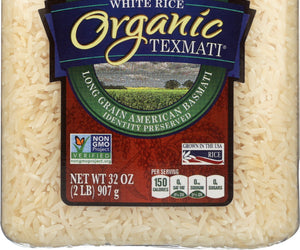 Riceselect: Organic Texmati White Rice, 32 Oz