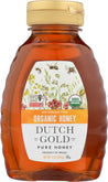 Dutch Gold: 100% Organic Pure Honey From Wildflowers, 12 Oz