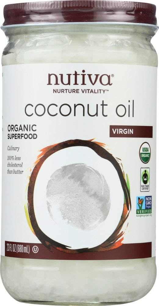 Nutiva: Organic Virgin Coconut Oil , 23 Oz