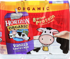 Horizon: Milk 1% Vanilla Asep 6 Pack, 48 Oz