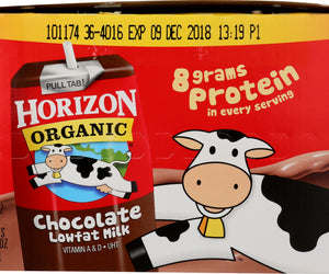 Horizon: Milk Reduced Fat Chocolate 12 8 Oz Containers, 96 Oz