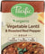 Pacific Natural: Foods Organic Vegetable Lentil And Roasted Red Pepper Soup, 17 Oz