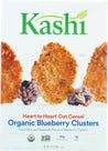 Kashi: Organic Heart To Heart Oat Flakes & Blueberry Clusters Cereal, 13.4 Oz - RubertOrganics