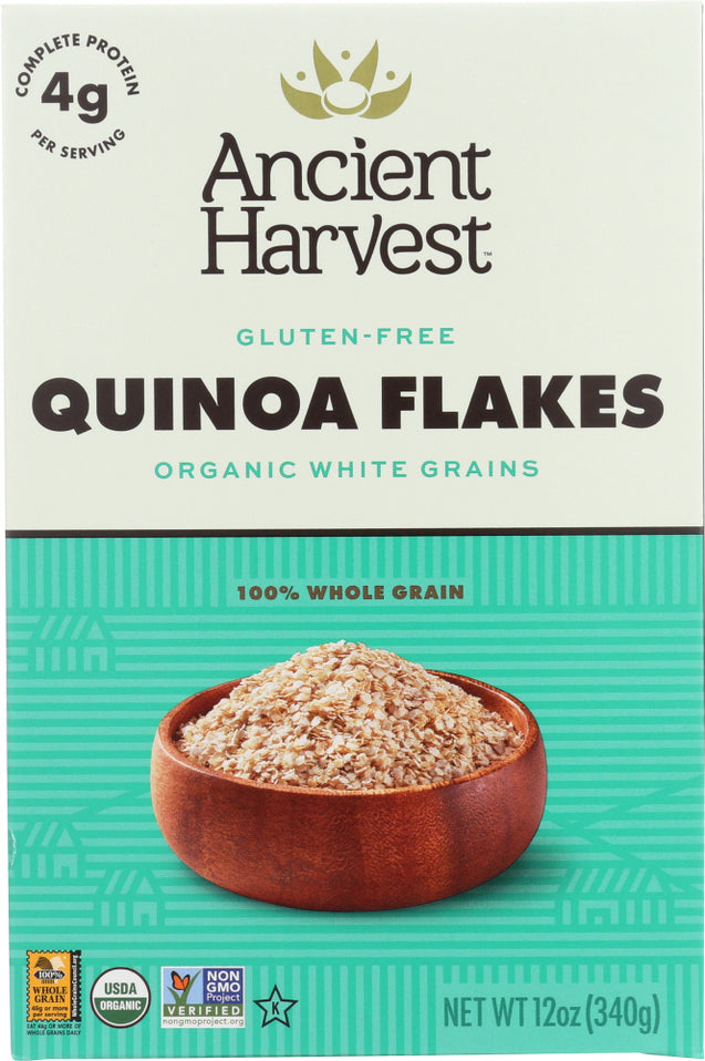 Ancient Harvest: Organic Quinoa Flakes Gluten Free, 12 Oz