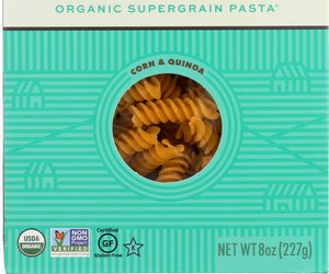 Ancient Harvest: Organic Supergrain Pasta Rotini Gluten Free, 8 Oz