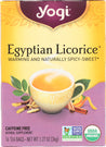 Yogi Tea: Organic Egyptian Licorice Caffeine Free, 16 Tea Bags